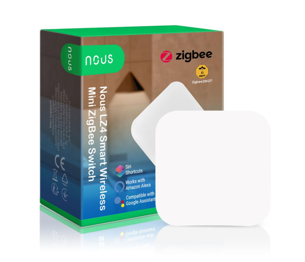 Nous LZ4 Mini ZigBee Inteligentny przełącznik bezprzewodowy - 1153094 - zdjęcie